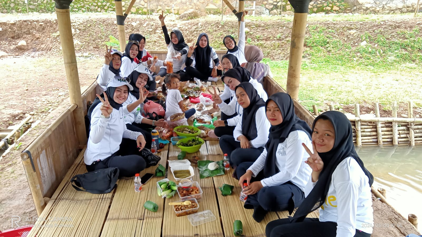 Sanggar Senam Beautiful Tanjungsiang Pererat Silaturahmi, Gelar Munggahan Bersama