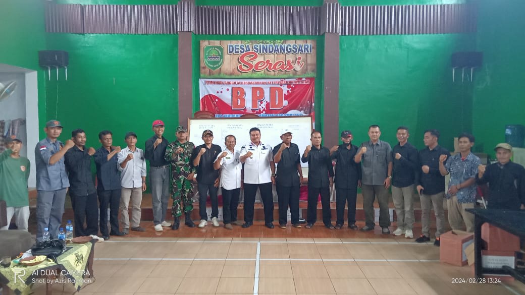 16 Calon BPD Desa Sindangsari Tampil Dalam Pemilihan BPD Untuk Memperebutkan 9 Kursi BPD