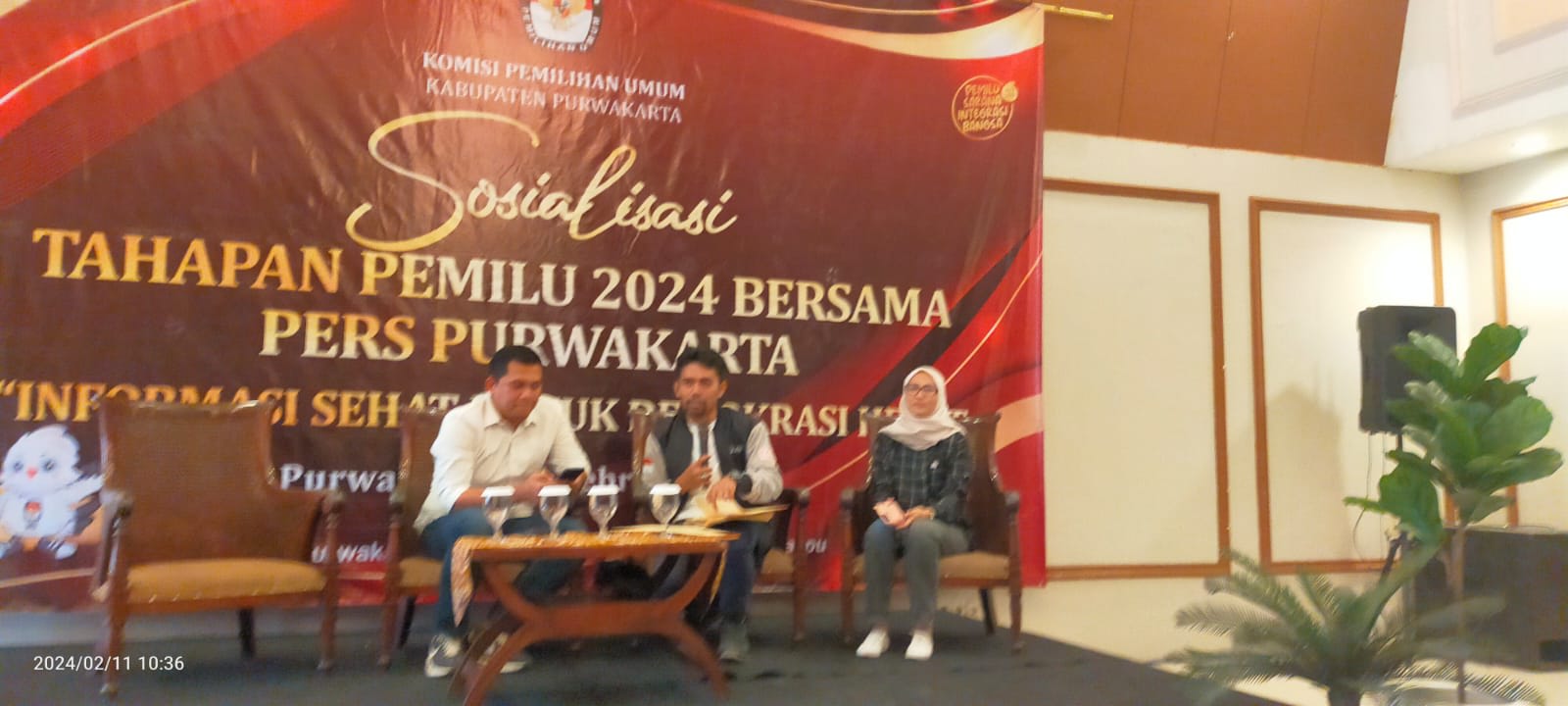 Ucapan Terimakasih Dari KPU Kab Purwakarta Kepada Insan Pers Yang Sudah Berkiprah Mensosialisasikan Tahapan Pemilu 2024