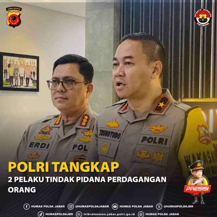 Dittipidum Bareskrim Polri Menangkap Dua Tersangka Kasus TPPO Lintas Propinsi