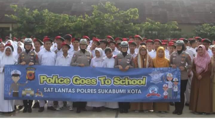 program Police Goes to School di SMKN 1 Kota Sukabumi
