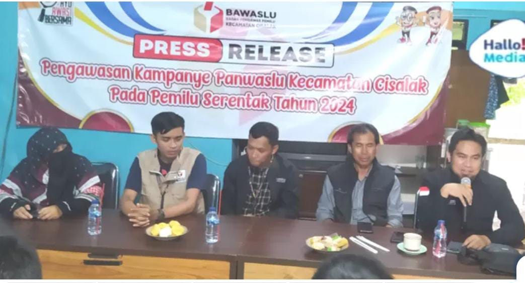 Panwaslu Kecamatan Cisalak Gelar Rakor Pengawasan Kampanye Pemilu 2024