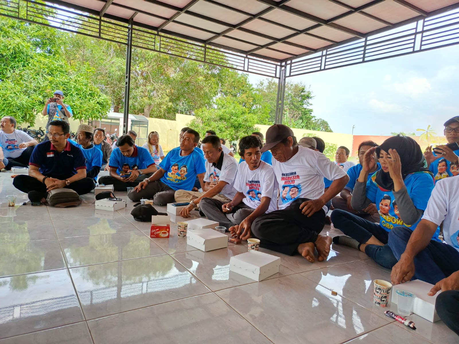 Sosialisasi Pemenangan Prabowo & Gibran Oleh Team Prabowo Mania O8 Kab. Subang
