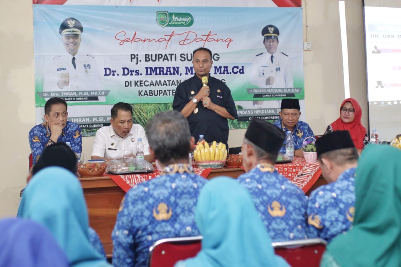 Kurangi Kemiskinan Ekstrem, Pj. Bupati Subang Harap Data Tepat Sasaran