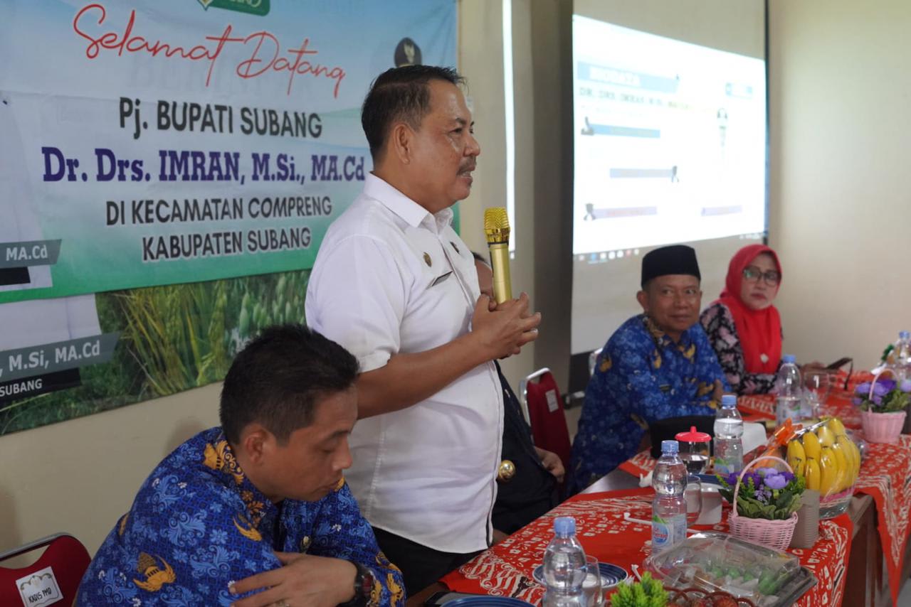Kurangi Kemiskinan Ekstrem, Pj. Bupati Subang Harap Data Tepat Sasaran
