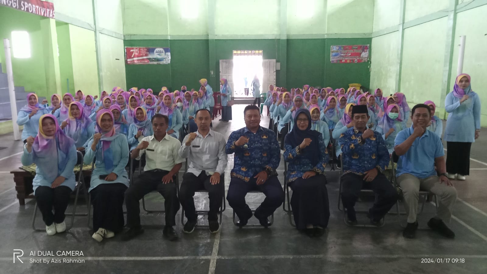 Kepala UPT P5A Kecamatan Kasomalang Gelar Review Tim Pendamping Keluarga Tahun 2023