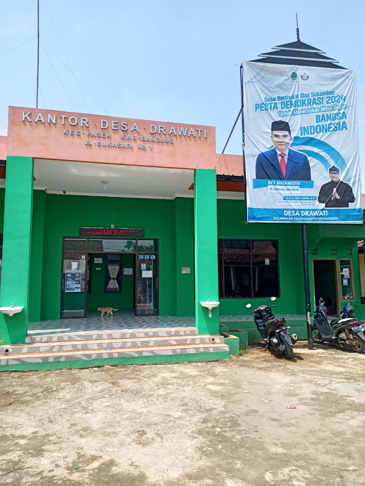 Kades Drawati Dadang Jukarsa Klarifikasi Semua APBDes Tahun 2023 Diterapkan Sesuai DRK