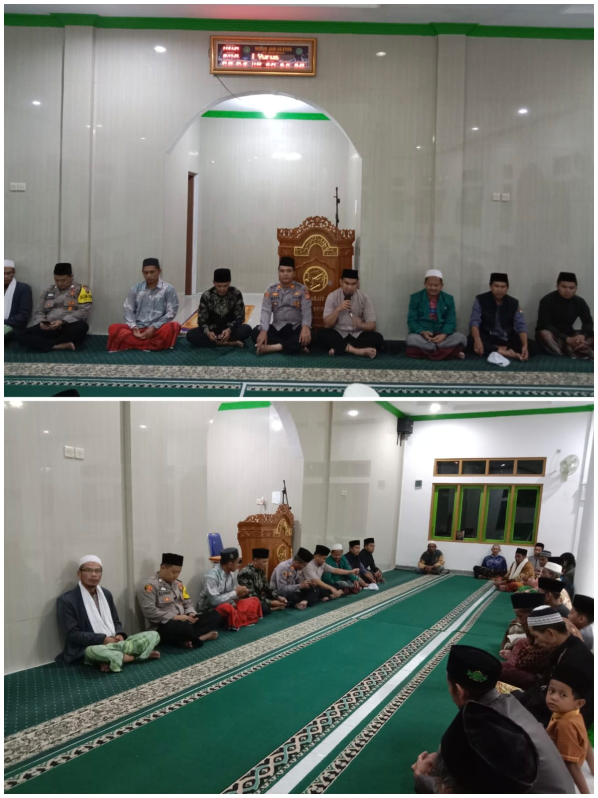 Porkopincam Cisalak Laksanakan Rutinitas Magrib Mengaji Di Desa Pakuhaji