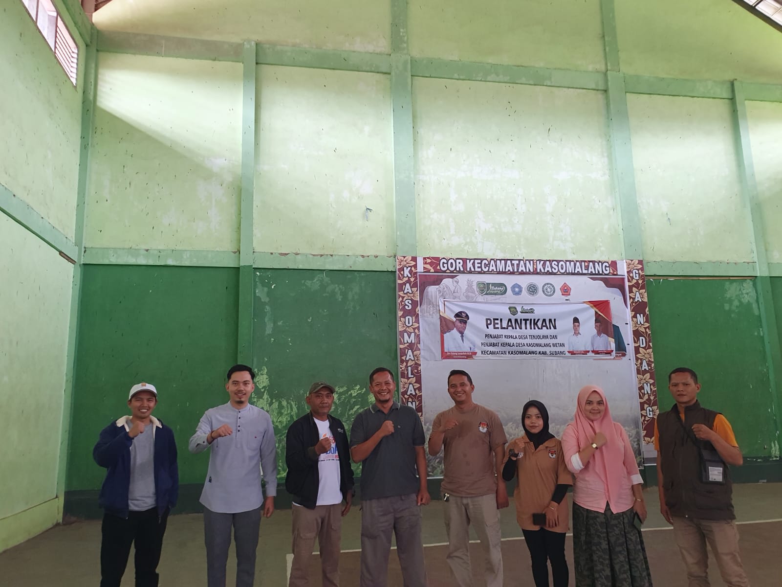 Panwaslu Kecamatan Kasomalang Gelar Monitoring Lokasi Penyimpanan Logistik Pemilu 2024