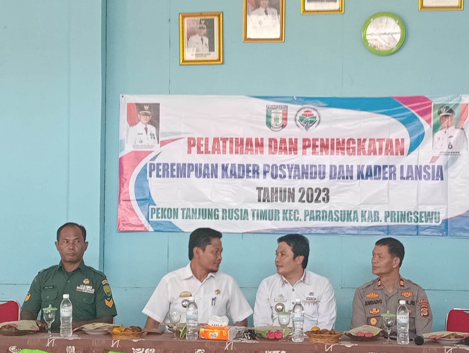 Kader Posyandu Desa Tanjung Rusia Timur Laksanakan Pelatihan Dan Peningkatan Perempuan Dan Lansia Tahun 2023