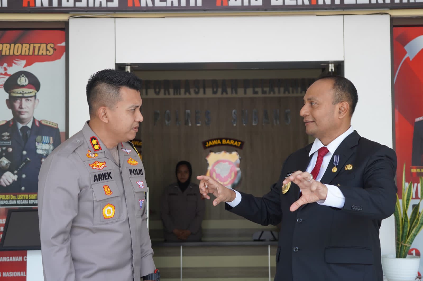 PJ BUPATI SUBANG SILATURAHMI DENGAN FORKOPIMDA TINGKATKAN SINERGITAS