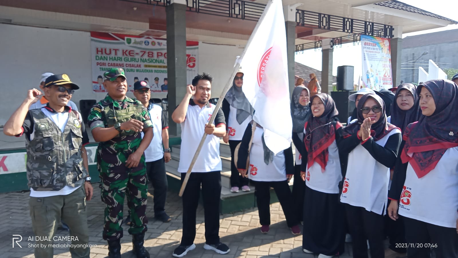 Di HUT PGRI Ke-78 Kecamatan Cisalak, Transpormasi Guru Wujudkan Indonesia Maju