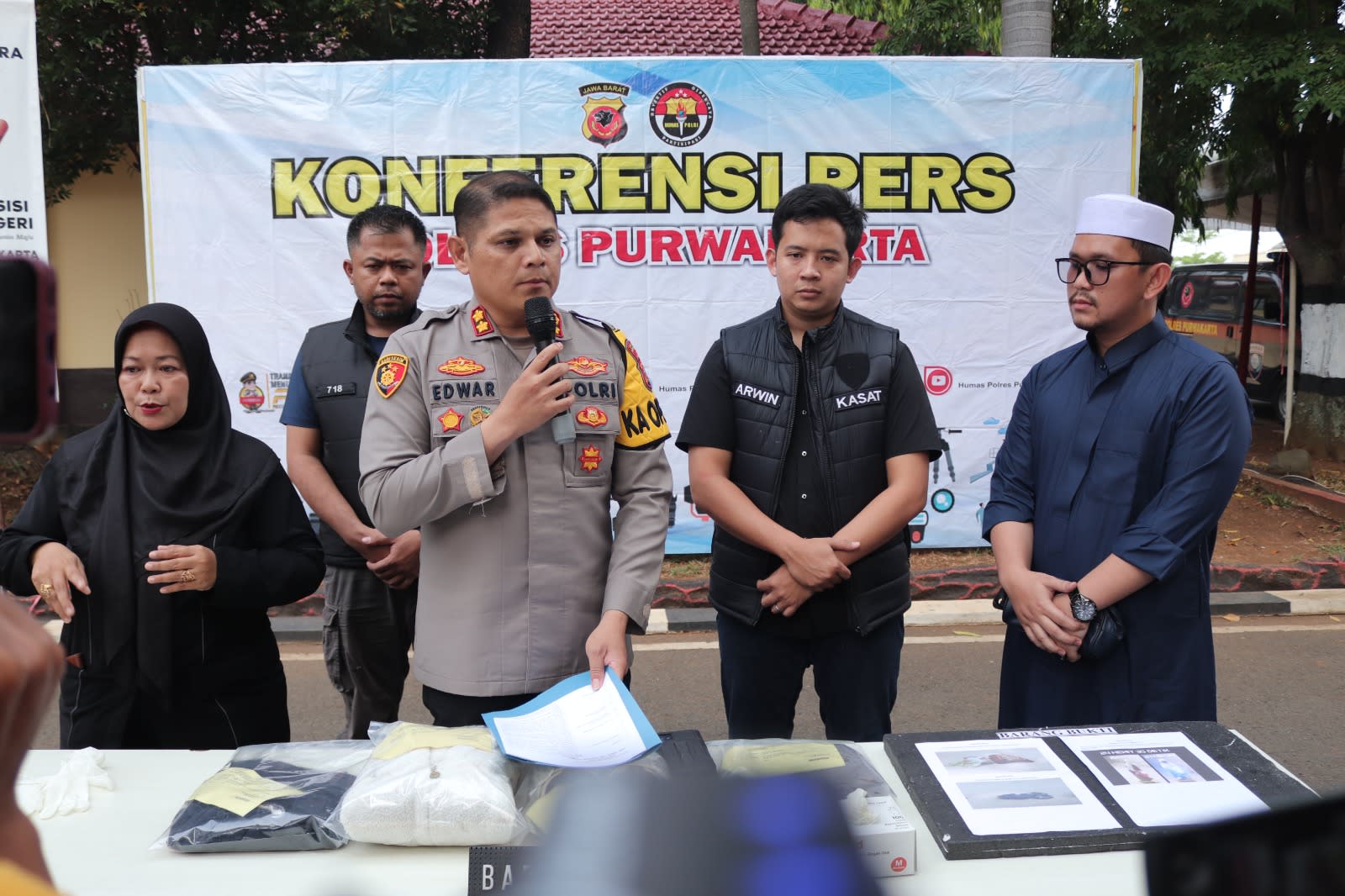 Polres Purwakarta Berhasil Tangkap Pelaku Pelempar Bom Molotov Ke Sekolah