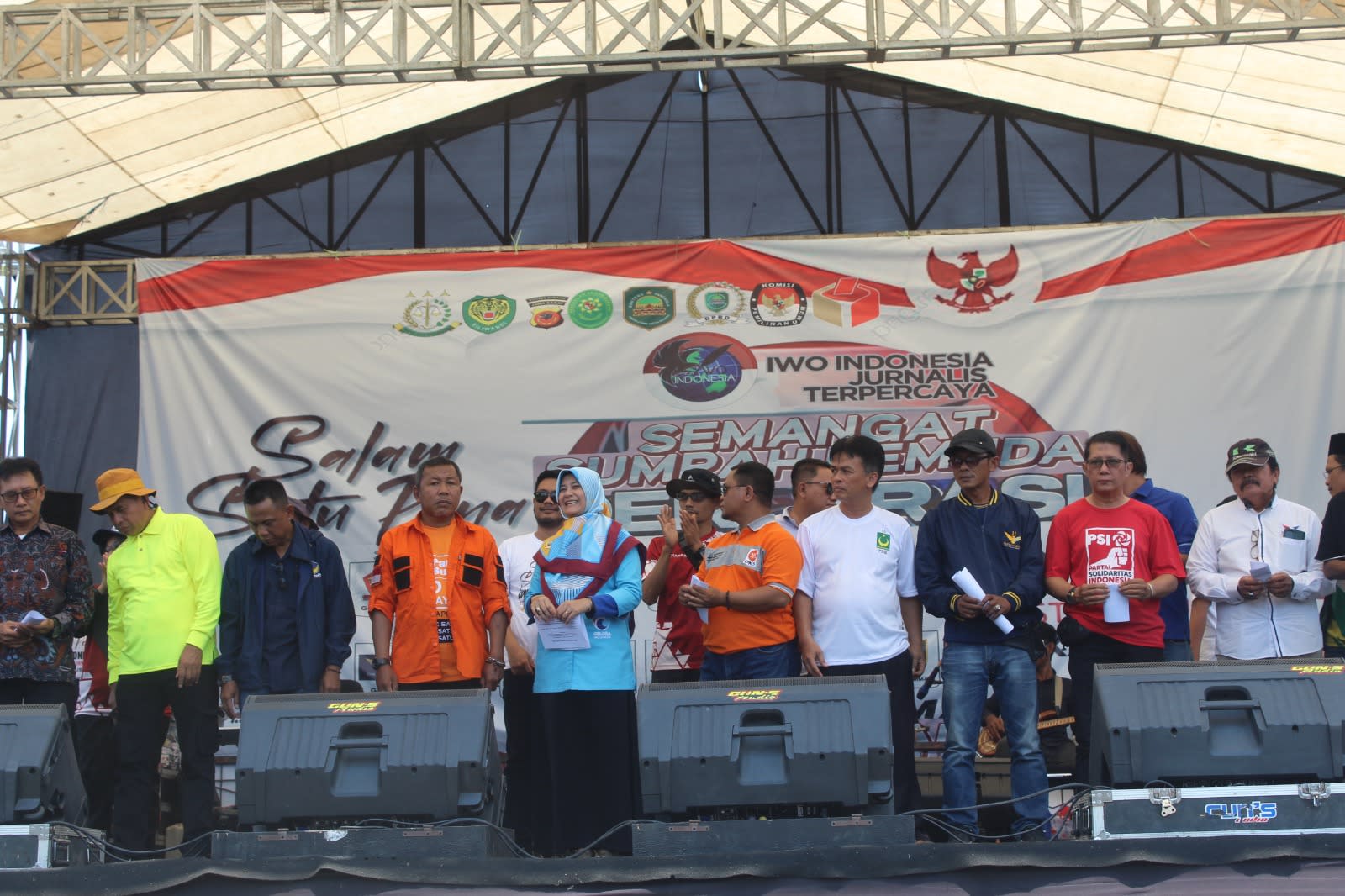 IWOI Subang Sukses Gelar Deklarasi Damai Pemilu 2024
