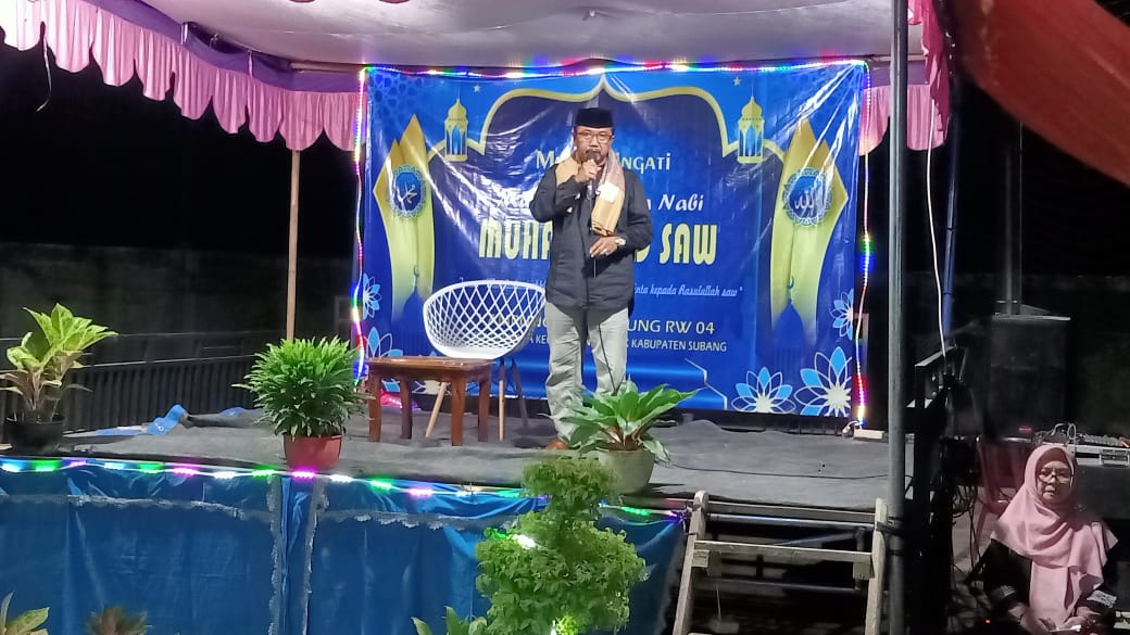 Porkopincam Cisalak Hadiri Acara Maulid Nabi Muhammad SAW 1445 H Dan Peresmian Balai Serbaguna Di Kampung Nyalindung Desa Darmaga Kecamatan Cisalak