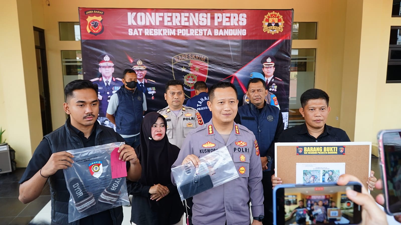 Polresta Bandung Berhasil Ungkap Temu Mayat Wanita di Cicalengka