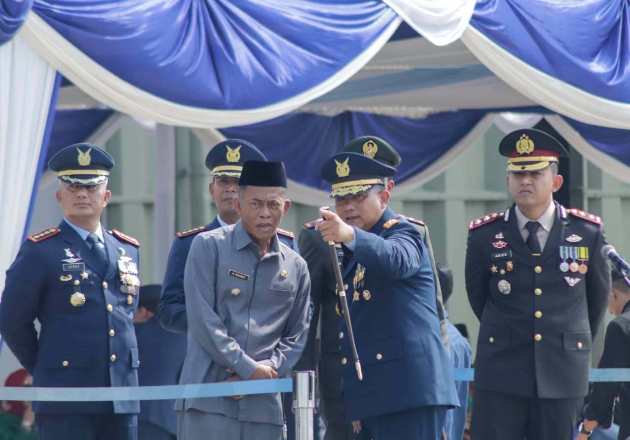 JIMAT-AKUR IKUTI UPACARA HUT KE-78 TENTARA NASIONAL INDONESIA