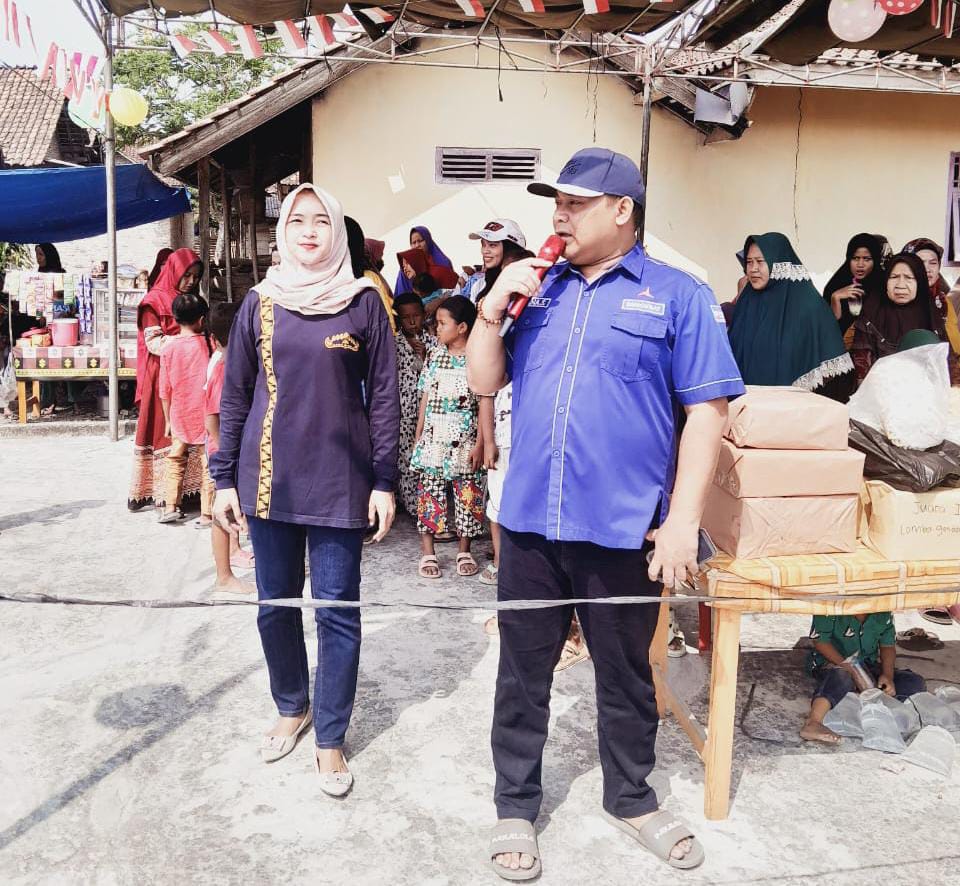 Nana Sutrisna Caleg DPRD Pesawaran Adakan Lomba Meriahkan HUT RI Ke 78 Tahun