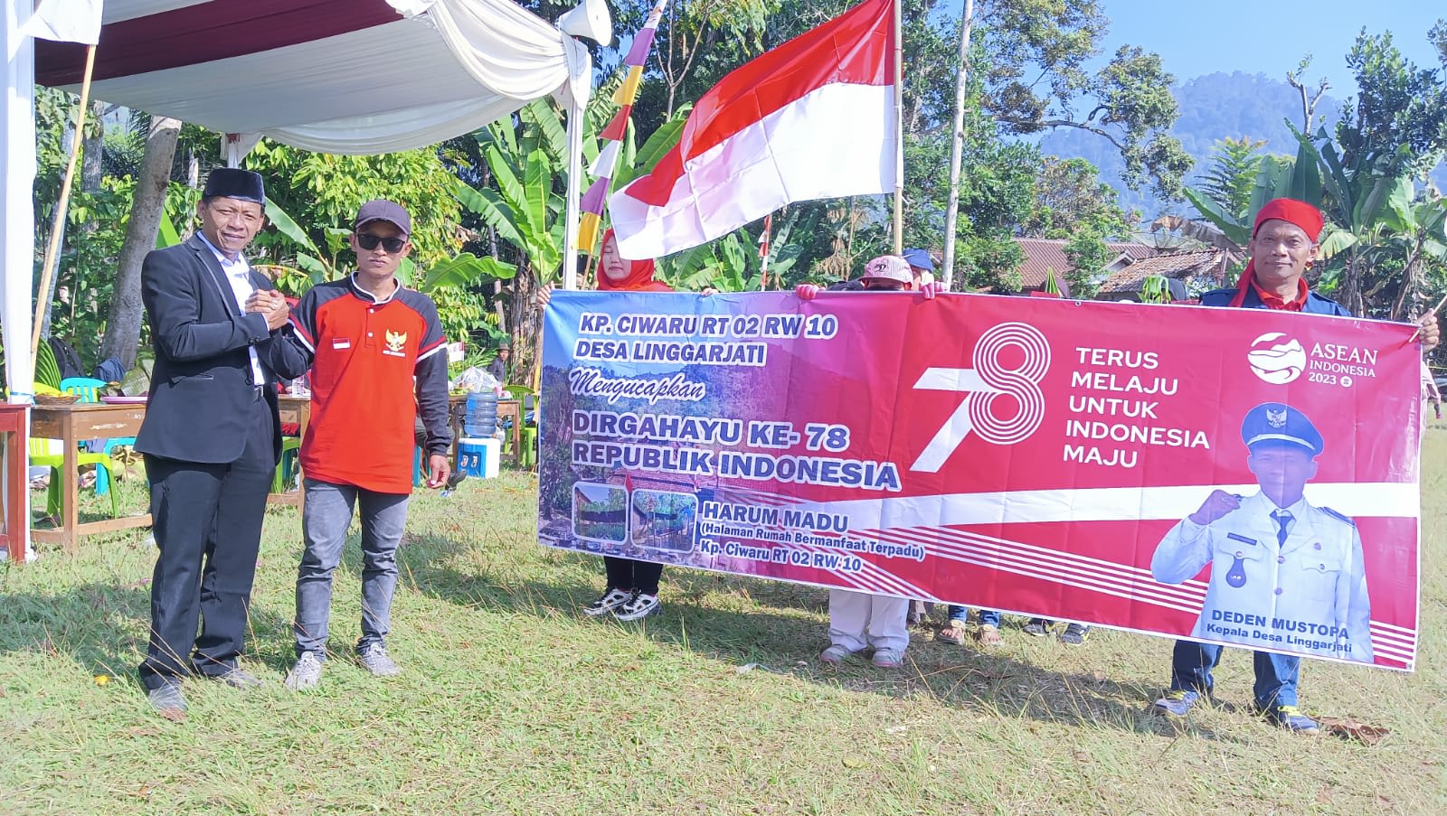 Meriahkan HUT RI ke 78, Desa Linggarjati kecamatan Pamulihan_Garut, Gelar Pesta Rakyat Hingga Lomba Antar RW
