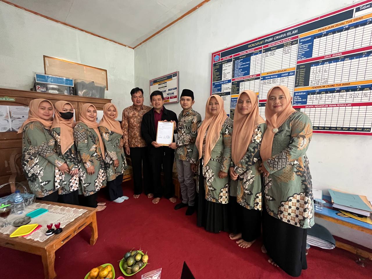 Badan Akreditasi Nasional (BAN) Adakan giat Visitasi Akreditasi di PKBM Cahaya Islam Cigedug Garut