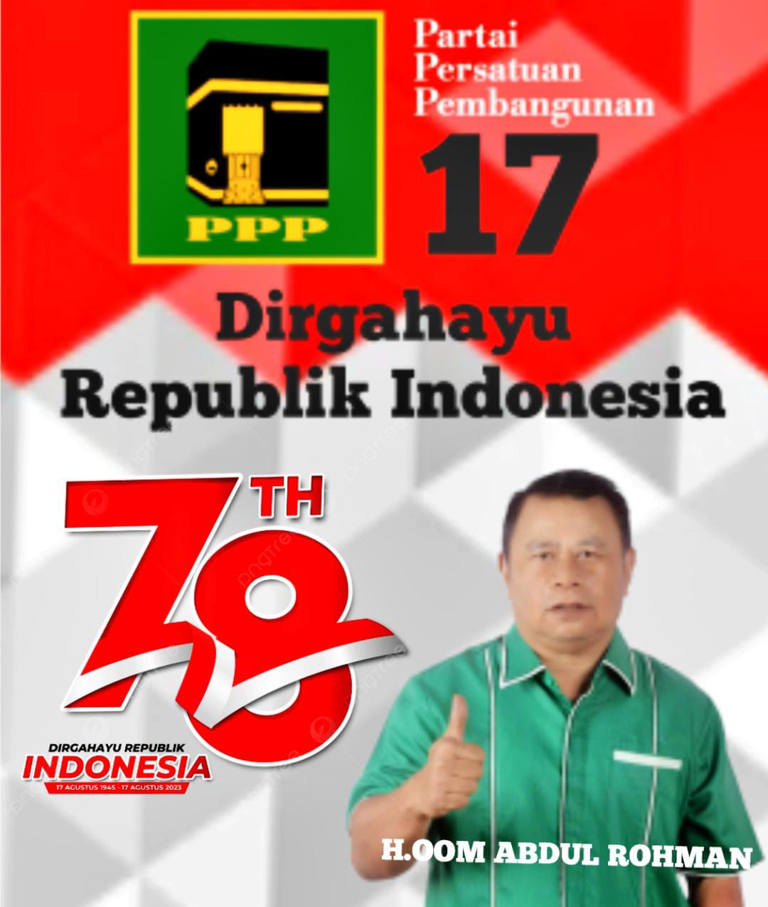 DPC PPP Kab. Subang Adakan Tournamen Volleyball Menyambut HUT RI ke 78
