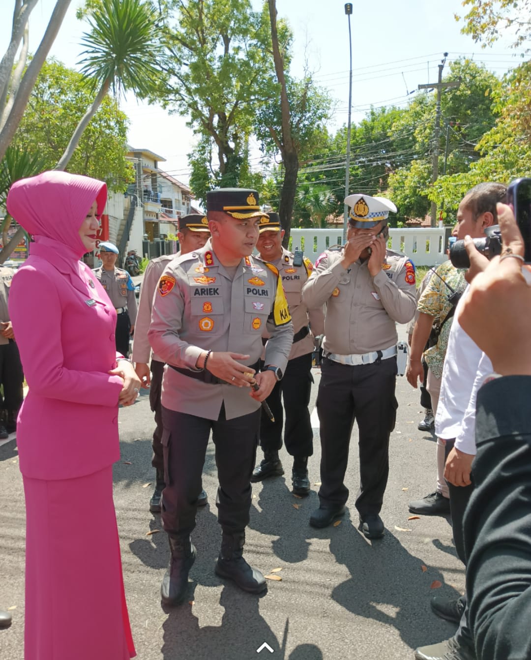 PELEPASAN SEKALIGUS SERTIJAB KAPOLRES SUBANG POLDA JABAR
