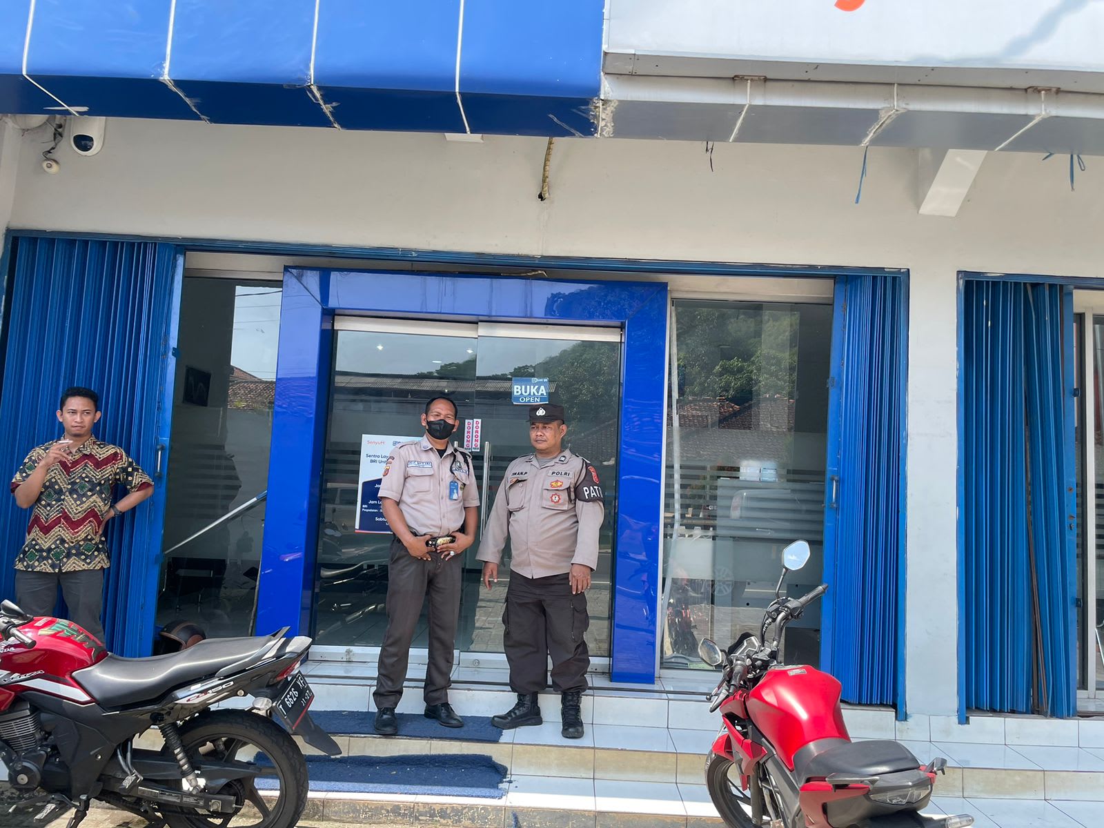 UNIT SAMAPTA POLSEK CIJAMBE POLRES SUBANG LAKSANAKAN PATROLI OBVIT
