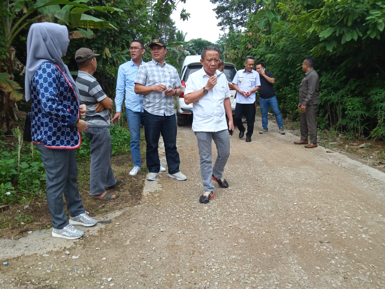 Romi : Kami Siap Segera Perbaiki Jalan Rabat Beton Yang Masih Dalam Pemeliharaan