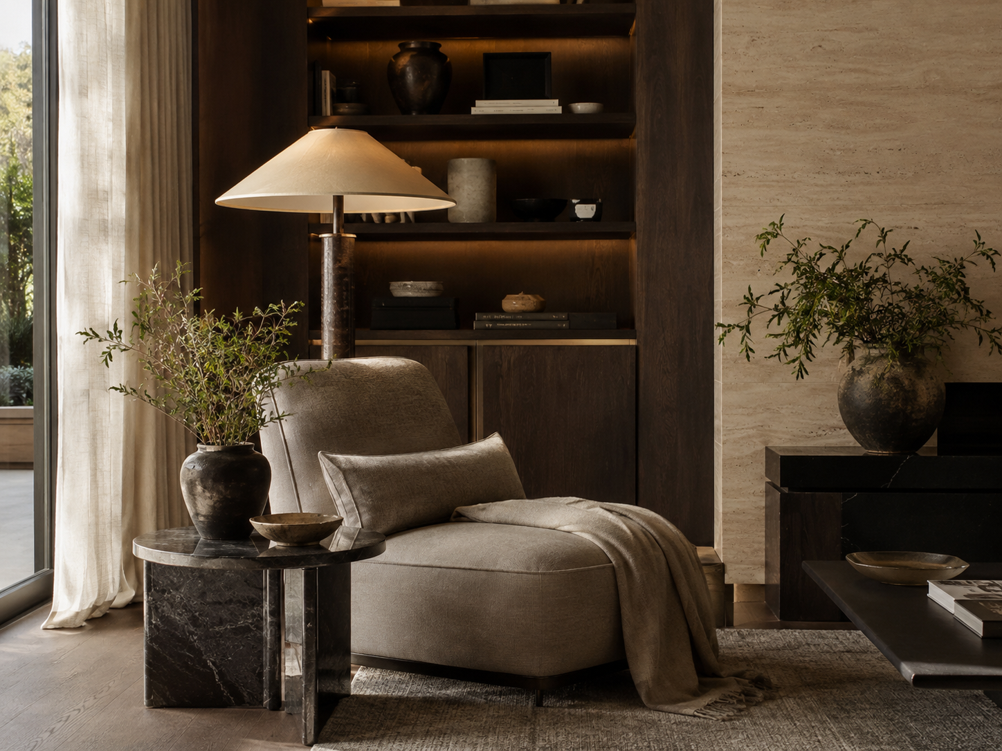 Luxury Reading Corner