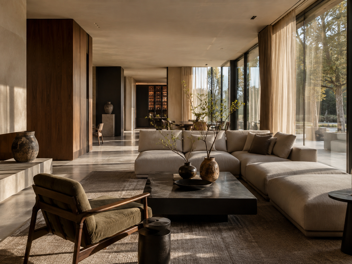 Designer Lighting for Luxury Living Room