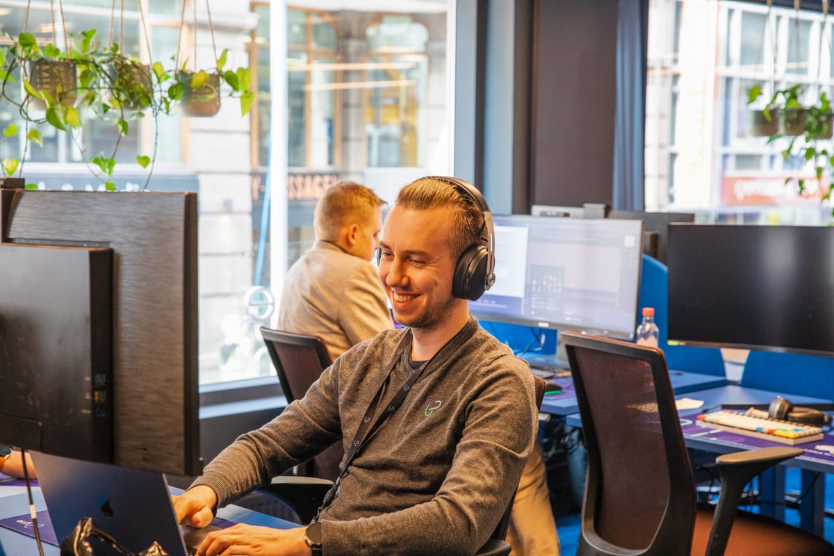 Et glimt fra hverdagen i Yne 38