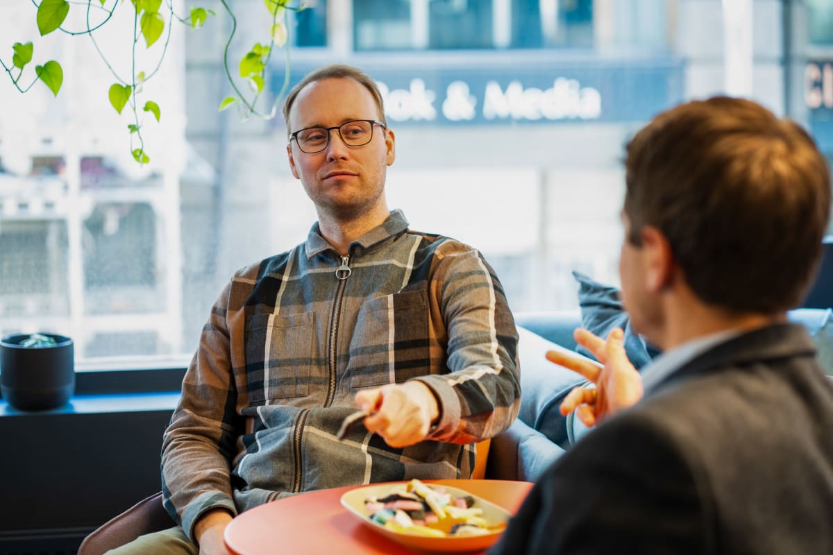 Et glimt fra hverdagen i Yne 40