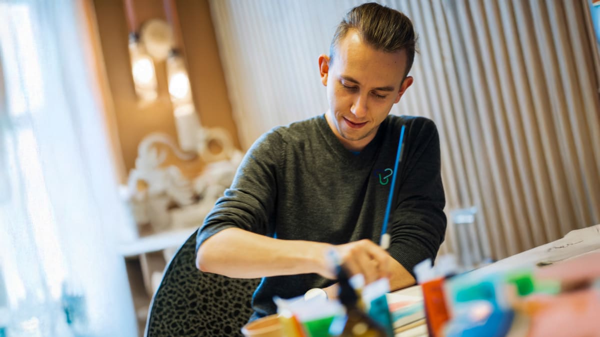 Et glimt fra hverdagen i Yne 25