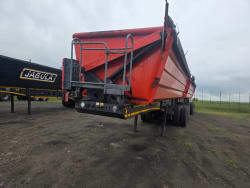 Used 2023 Tan ST-Leader Side tipper Trailer 5