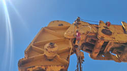 12 Ton Bucyrus Hydraulic Crane Truck (250C) 7