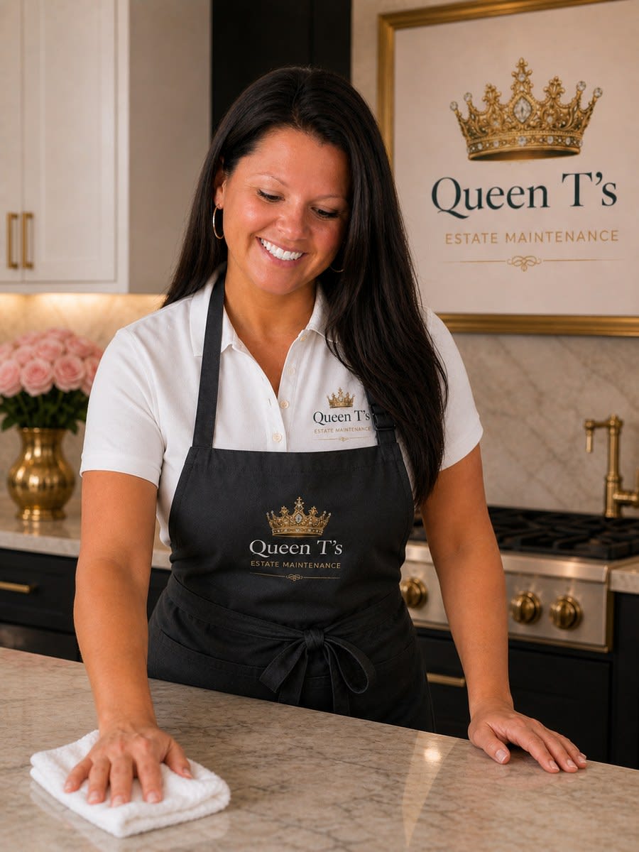 Toni Thompson in a luxury kitchen
