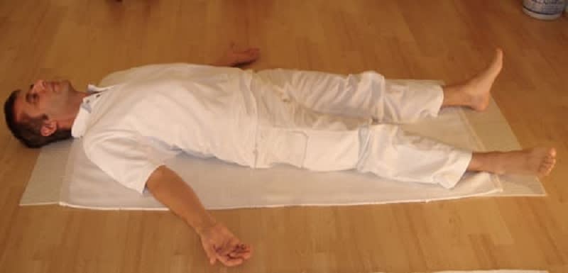 corpse-pose