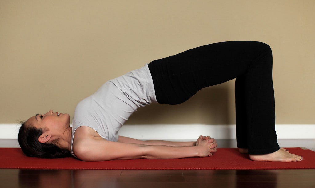 setu bandha sarvangasana