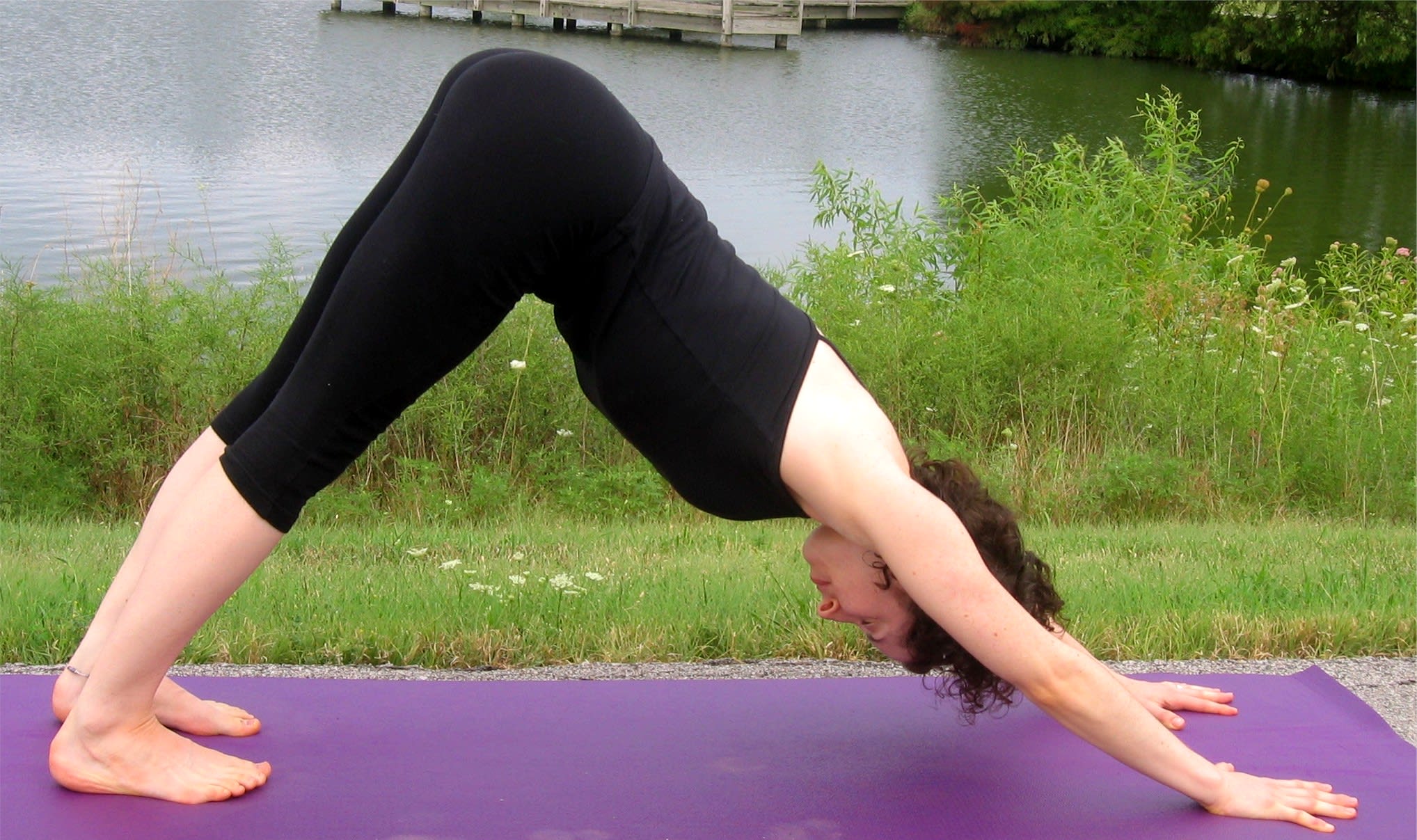 downward facing dog