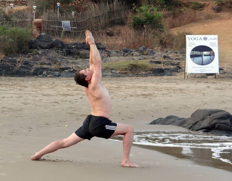warrior 1 pose virabhadrasana I