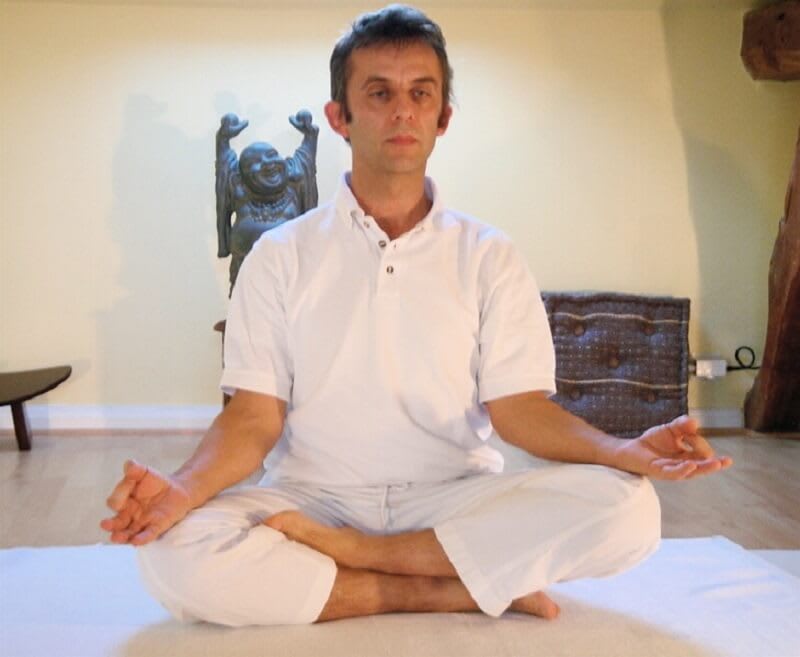 easy pose sukhasana