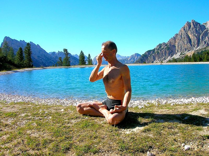 pranayama yoga pose