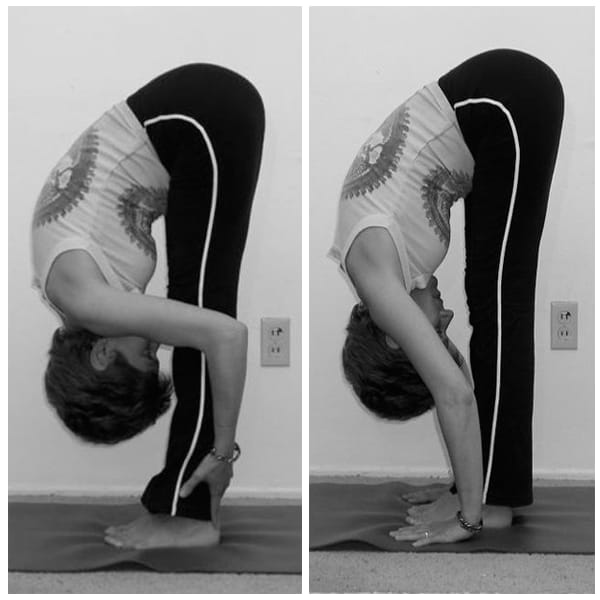 uttanasana yoga pose