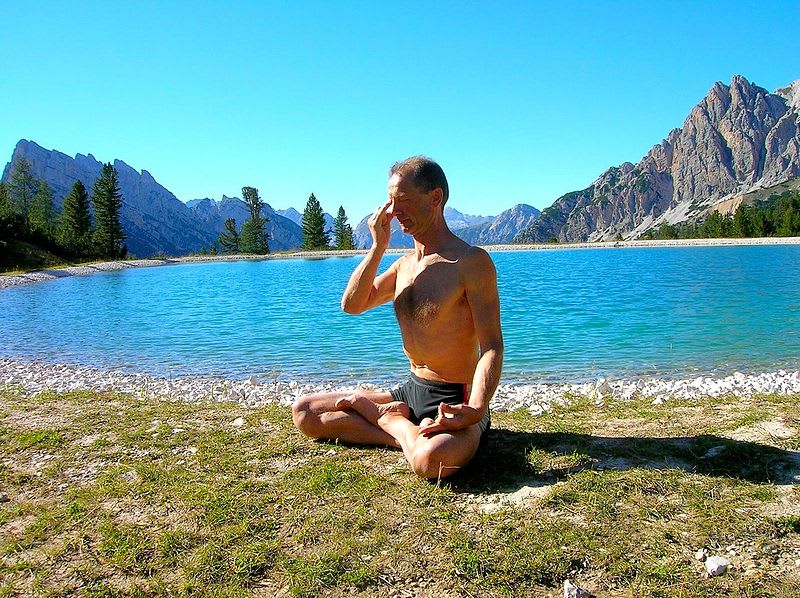 pranayama yoga pose