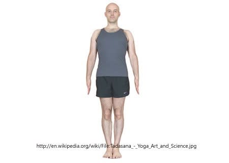 Tadasana yoga pose