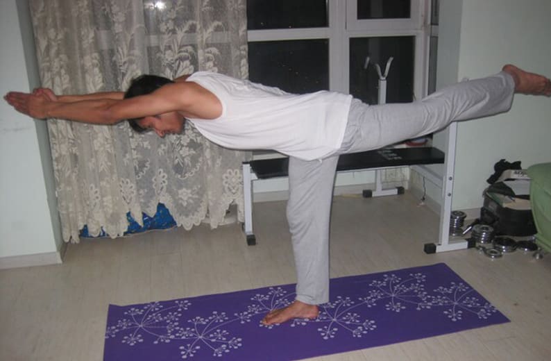 Warrior III Yoga Pose (Virabhadrasana)
