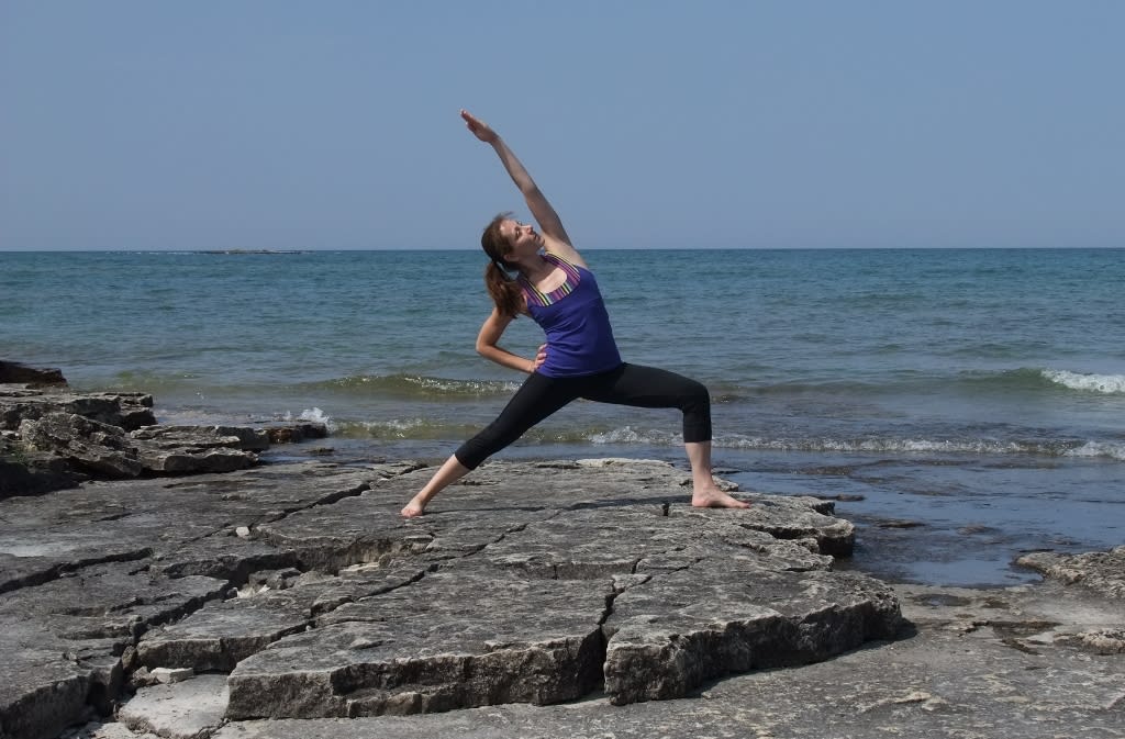 Warrior Vinyasa Yoga Pose