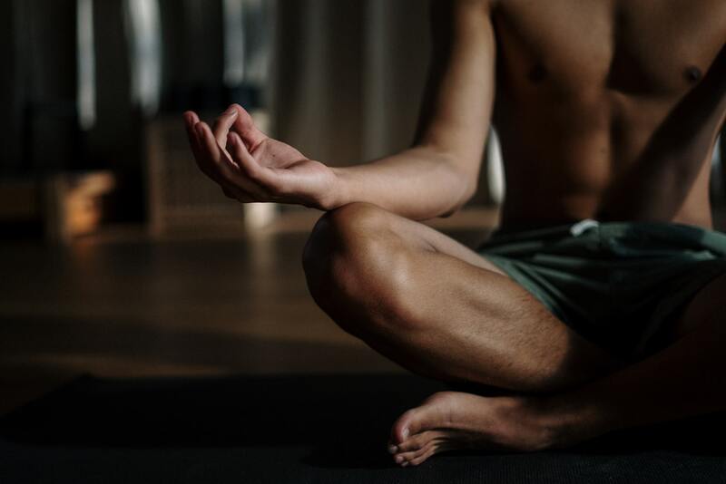 lotus pose to increase brain power