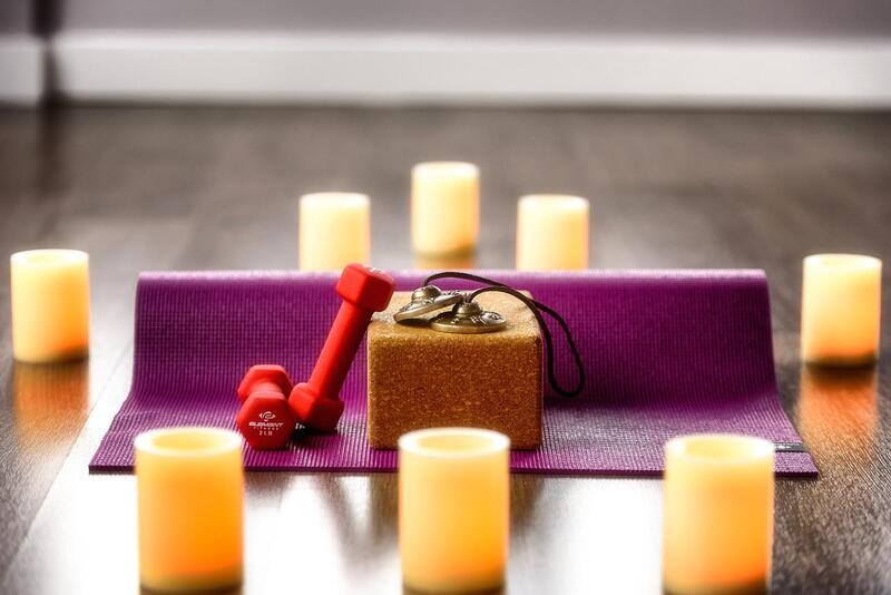 Equipments used in hatha yoga