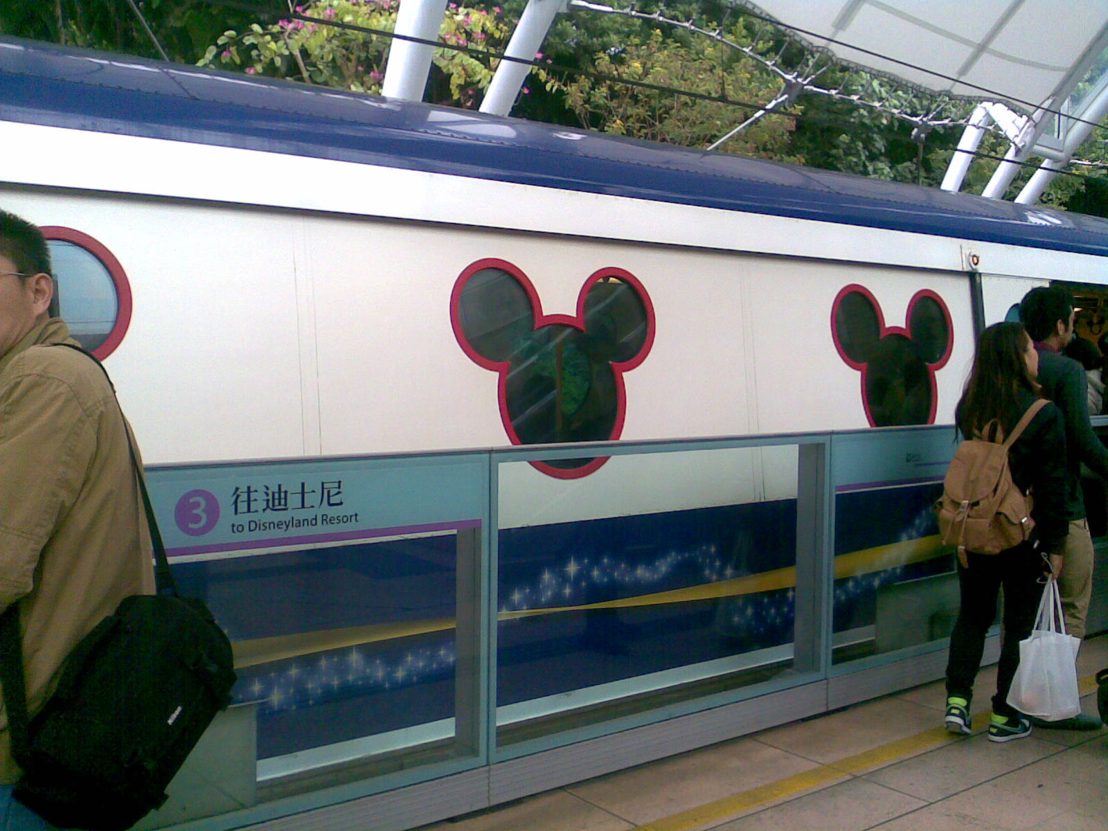 迪士尼主题的列车